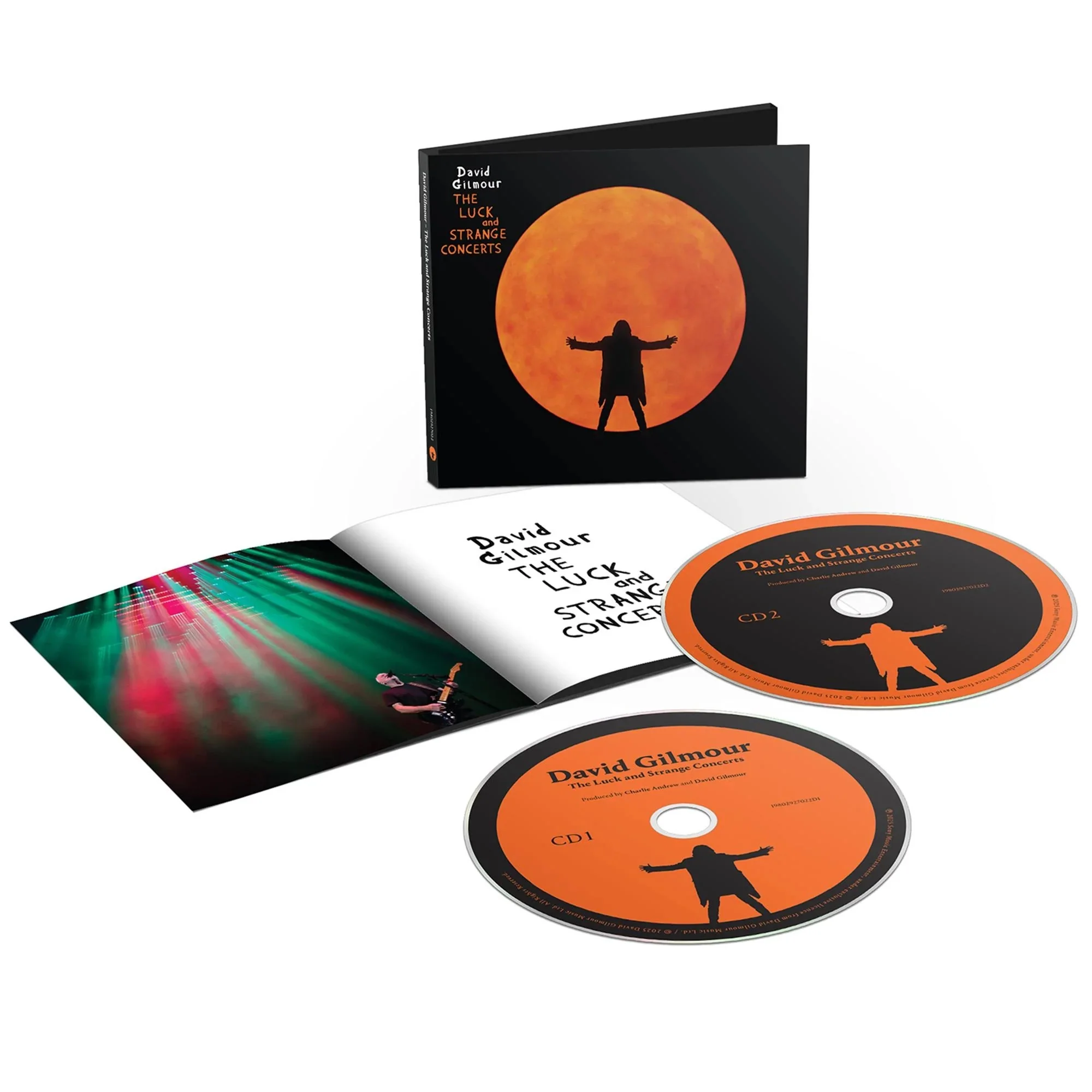 Gilmour, David - Luck And Strange Concerts, The (2CD) - CD - New