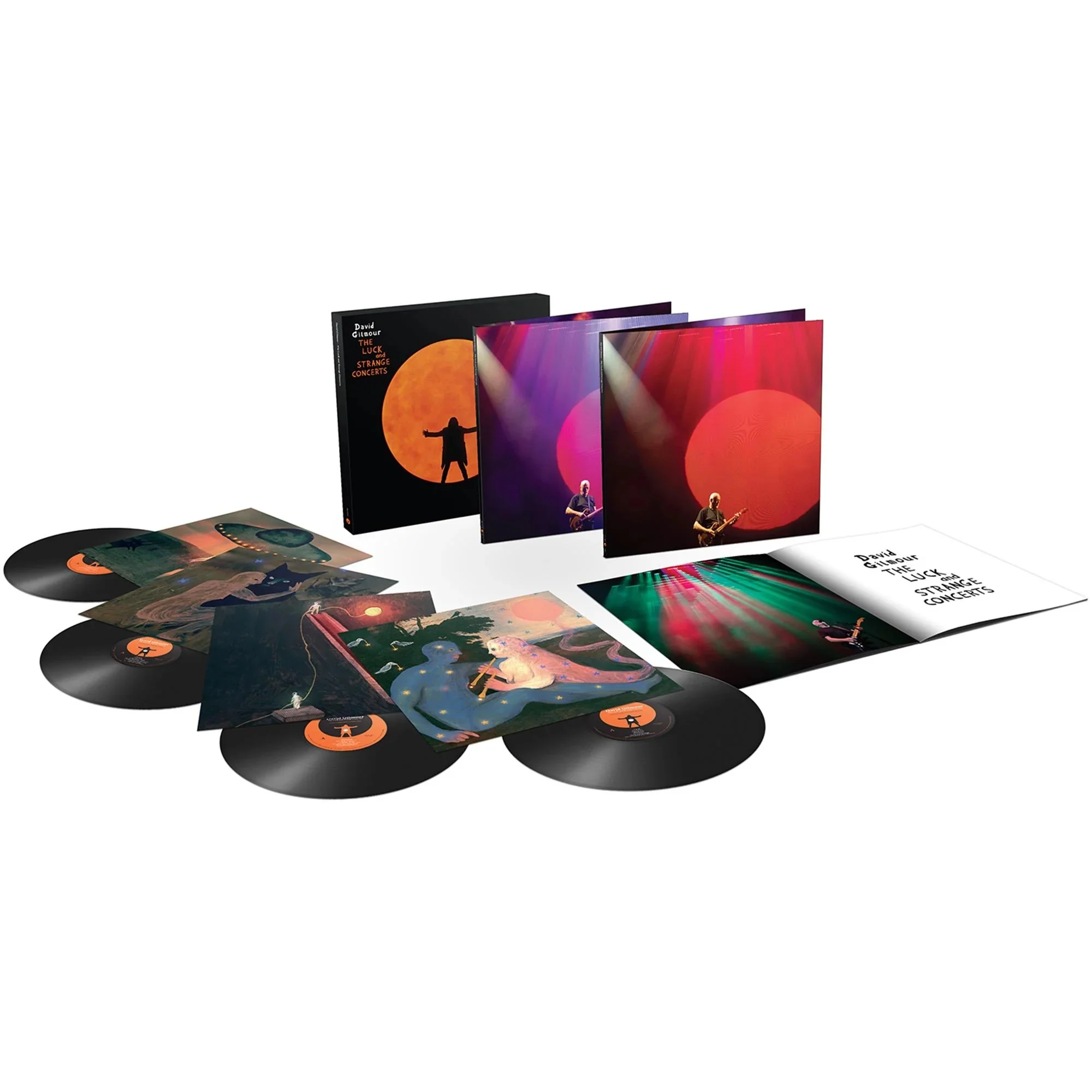 Gilmour, David - Luck And Strange Concerts, The (4LP Box Set) - Vinyl - New