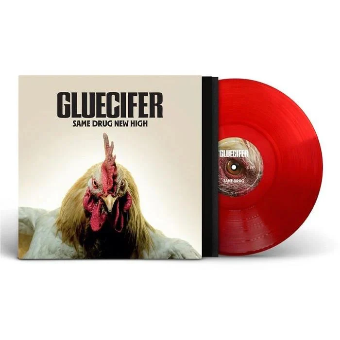 Gluecifer - Same Drug New High (Translucent Red vinyl gatefold) - Vinyl - New
