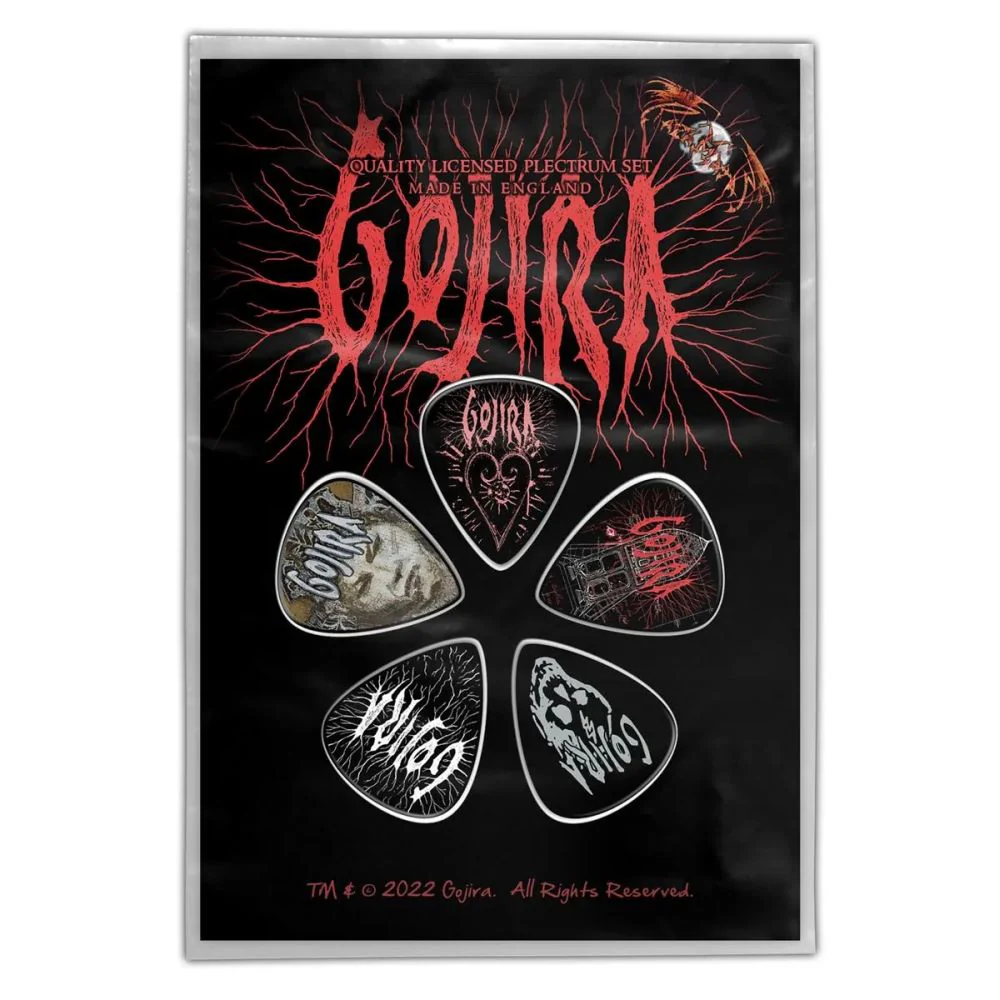 Gojira - 5 x Guitar Picks Plectrum Pack (Fortitude