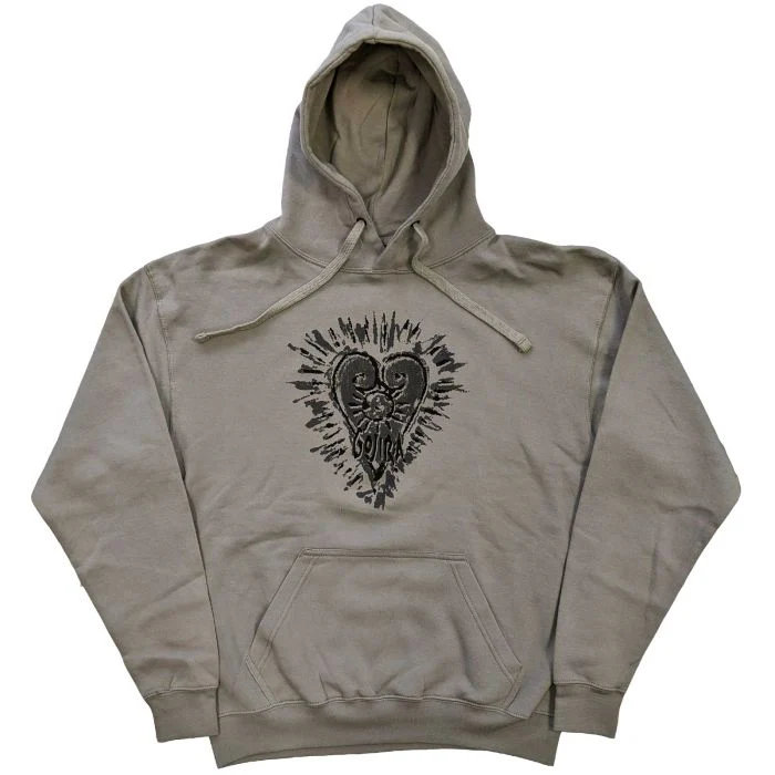 Gojira - Pullover Grey Hoodie (Fortitude) - 100% Official Merchandise