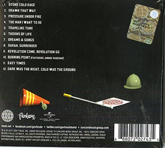 Gov't Mule - Revolution Come... Revolution Go - CD - New - Image 2