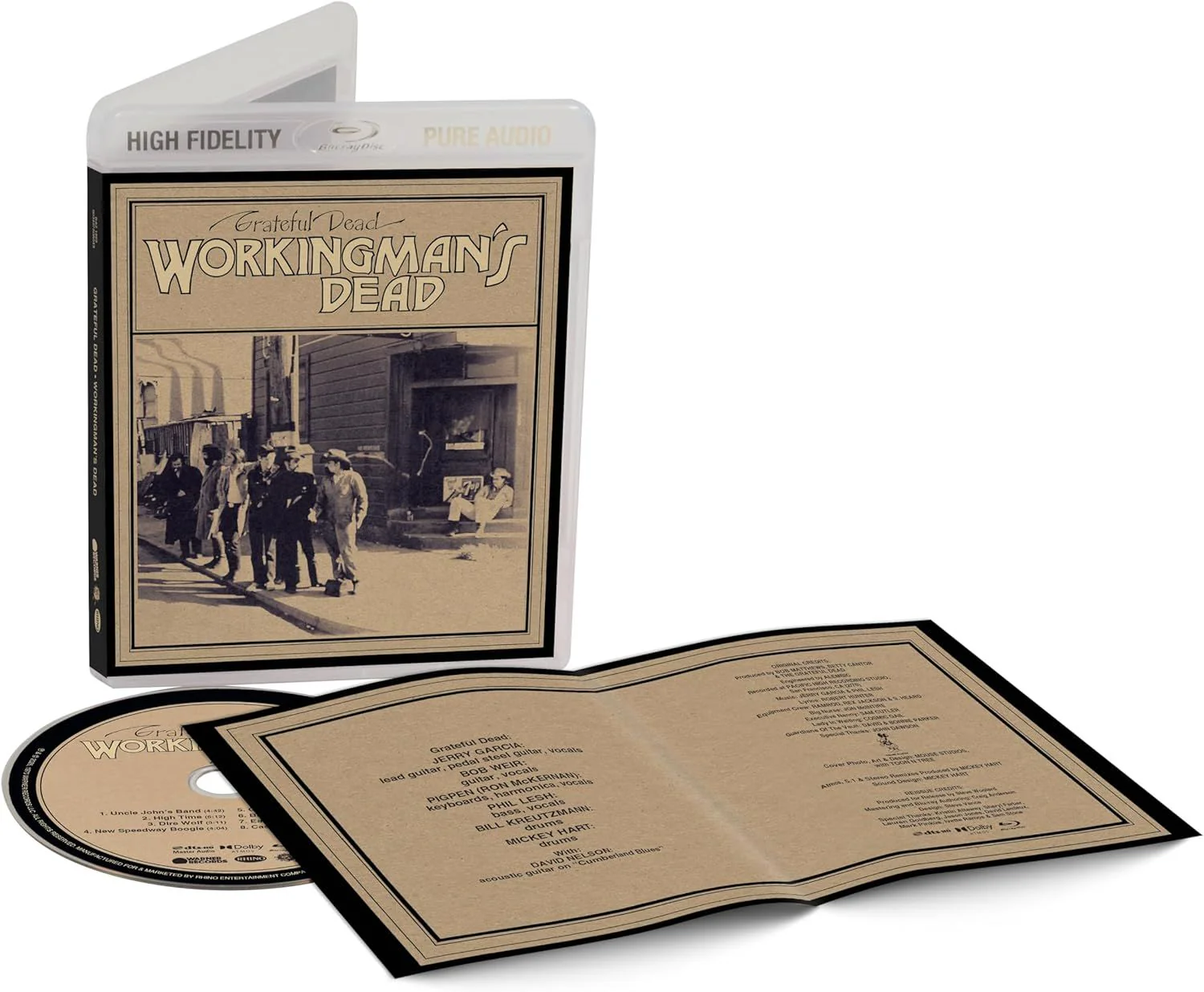 Grateful Dead - Workingman's Dead (2026 Dolby Atmos & 5.1 Mixes) - Blu-Ray - Music