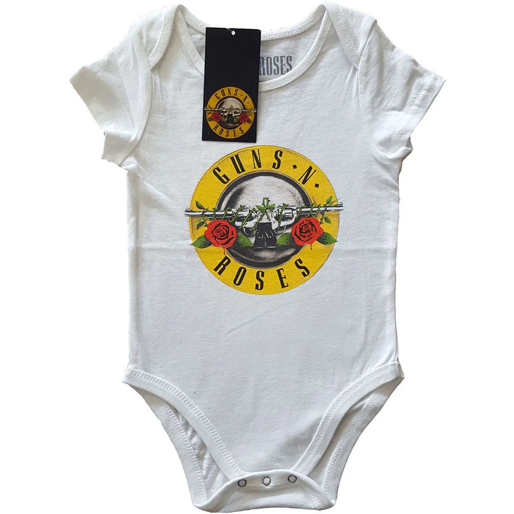 Guns N Roses - Classic Logo White Onesize - 100% Official Merchandise