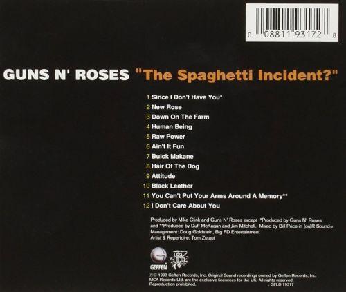 Guns N' Roses - Spaghetti Incident?, The - CD - New - Image 2