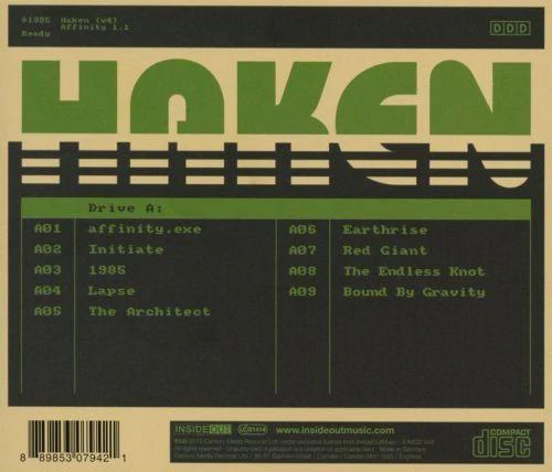 Haken - Affinity - CD - New - Image 2