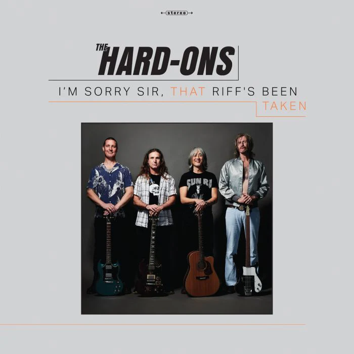 Hard-Ons - I'm Sorry Sir, That Riff's Been Taken (Ltd. Ed. white vinyl 100 printed U.S. pressing) - Vinyl - New