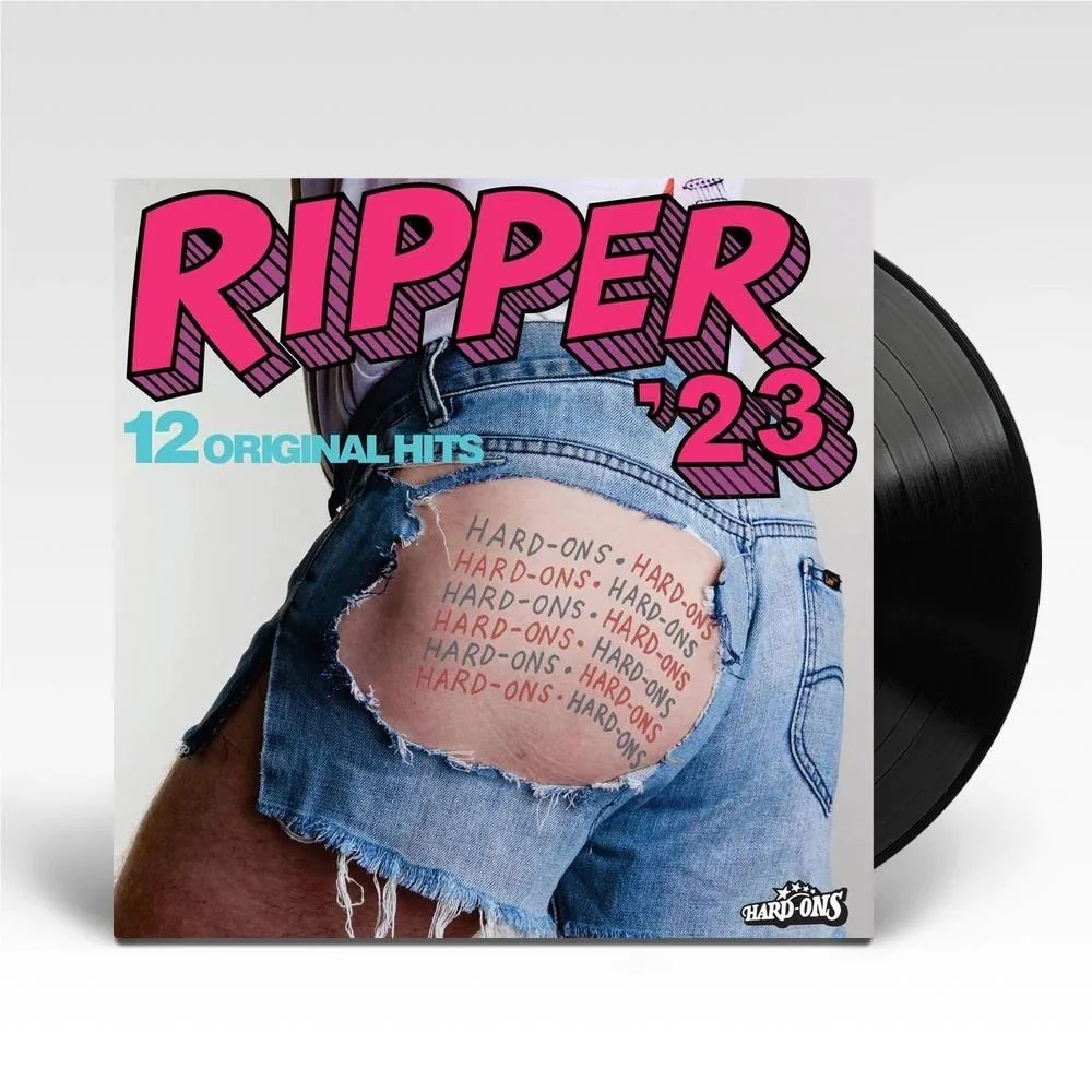 Hard-Ons - Ripper '23 (300 printed on Black Vinyl) - Vinyl - New
