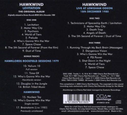 Hawkwind - Levitation (Ltd. Deluxe Ed. 3CD) - CD - New - Image 2