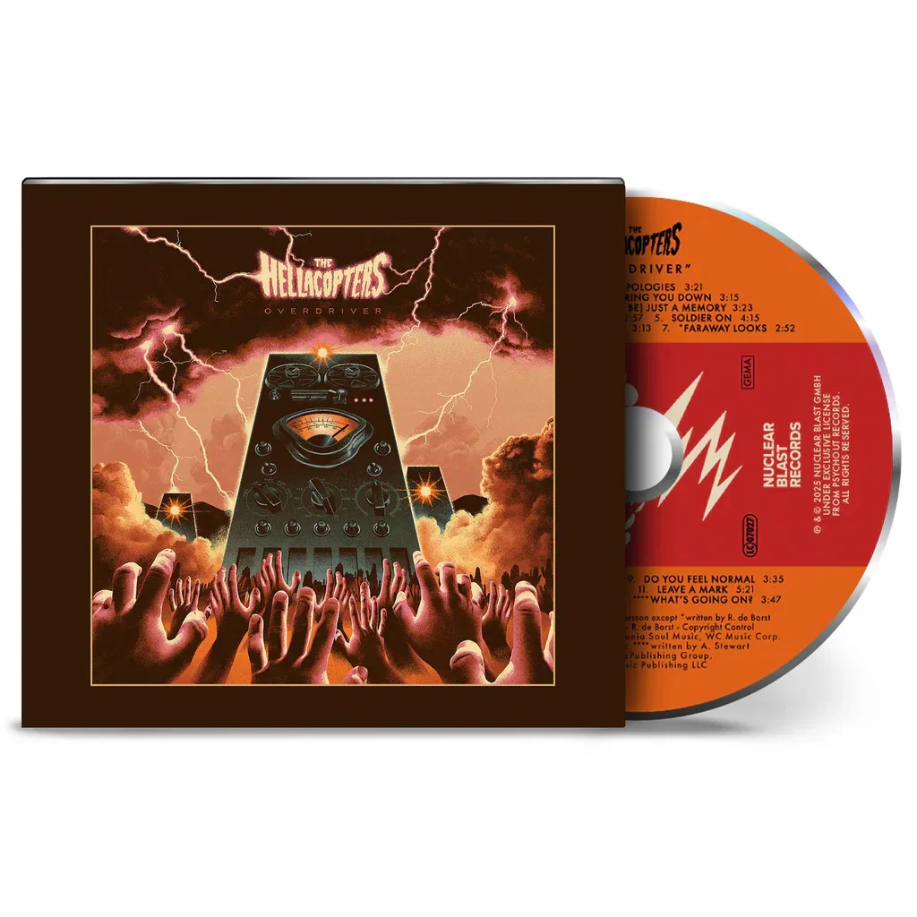 Hellacopters - Overdriver (Ltd. Ed. digipak with 2 bonus tracks) - CD - New