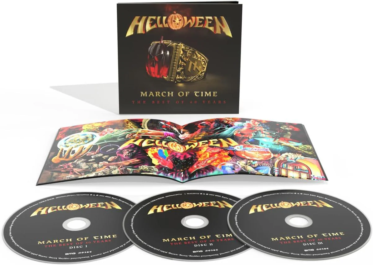Helloween - March Of Time: The Best Of 40 Years (3CD) - CD - New