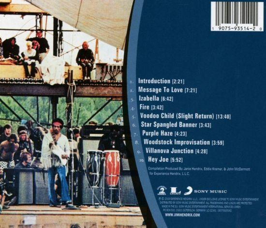 Hendrix, Jimi - Live At Woodstock (2019 reissue) - CD - New - Image 2