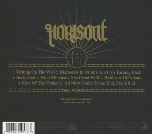 Horisont - Time Warriors - CD - New - Image 2