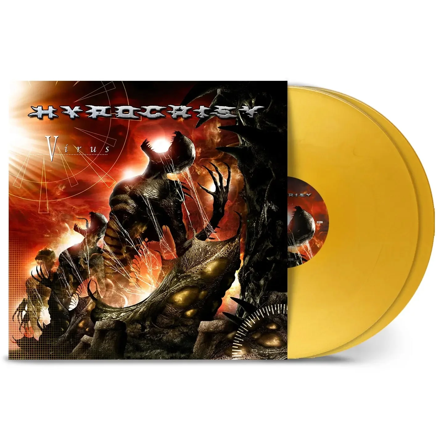 Hypocrisy - Virus (2025 2LP Red Gold vinyl remastered gatefold reissue) - Vinyl - New