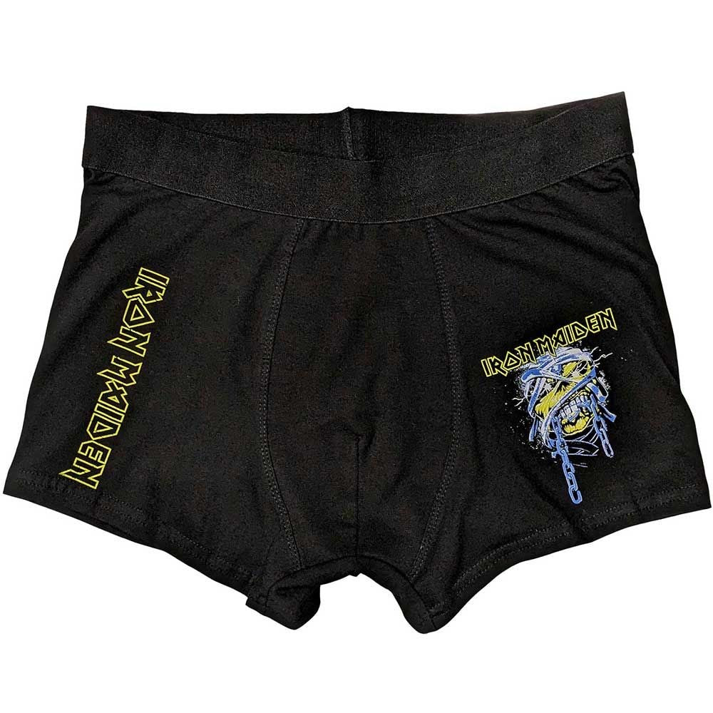 Iron Maiden - Eddie Head Black Cotton Undies