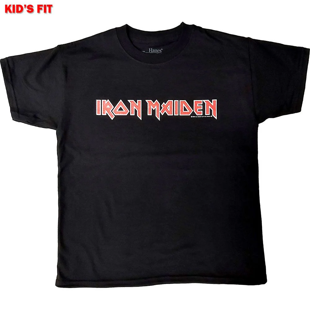 Iron Maiden - Logo Toddler and Youth Black Shirt - 100% Official Merchandise