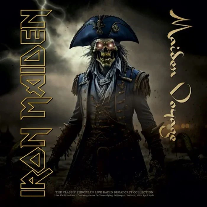 Iron Maiden - Maiden Voyage: Live In Nijmegen 1981 - FM Broadcast (180g Grey Marble vinyl) - Vinyl - New