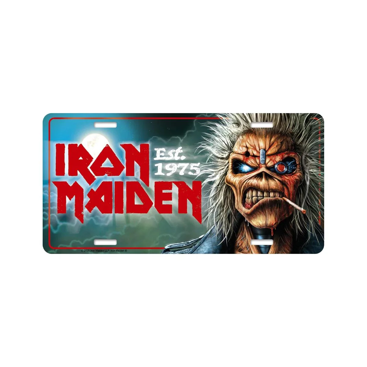 Iron Maiden - Number Plate () - Est. 1975