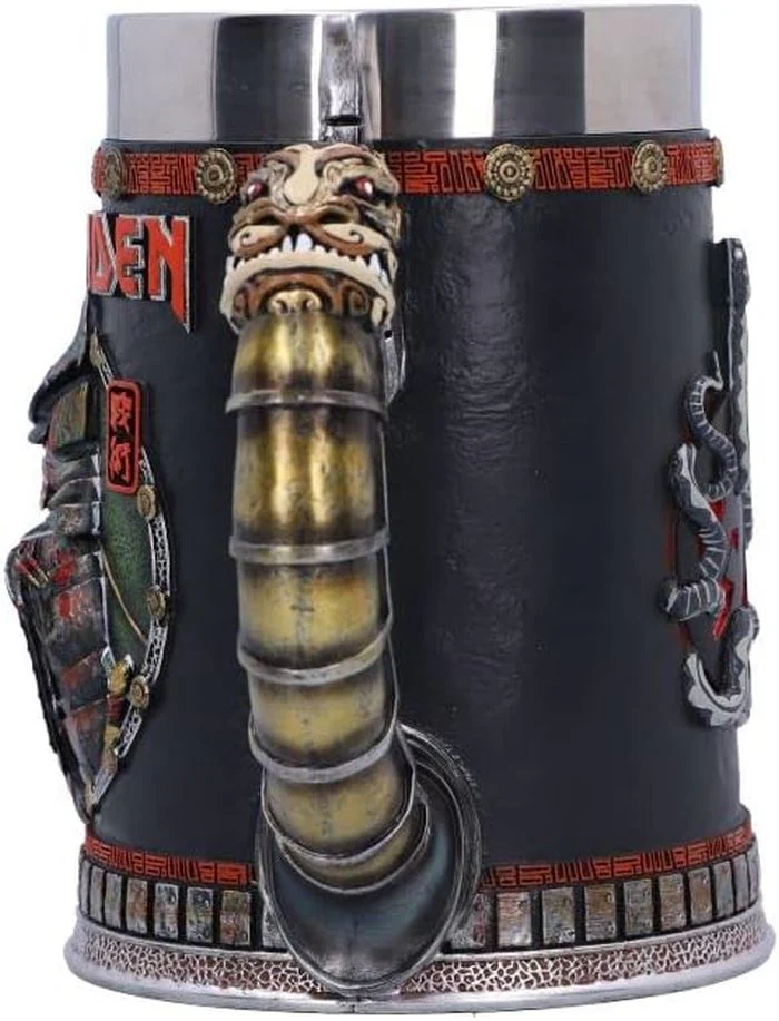 Iron Maiden - Tankard Senjutsu - Pint (560ml) 14.5cm high quality resin cast w. removable stainless steel insert - Image 3