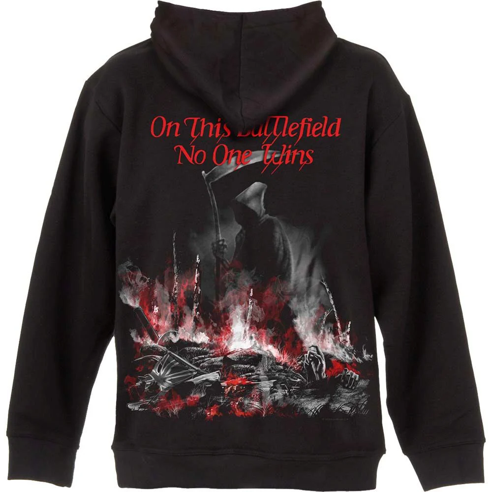 Iron Maiden - Zip Hoodie (Skuffed Trooper) - 100% Official Merchandise - Image 3