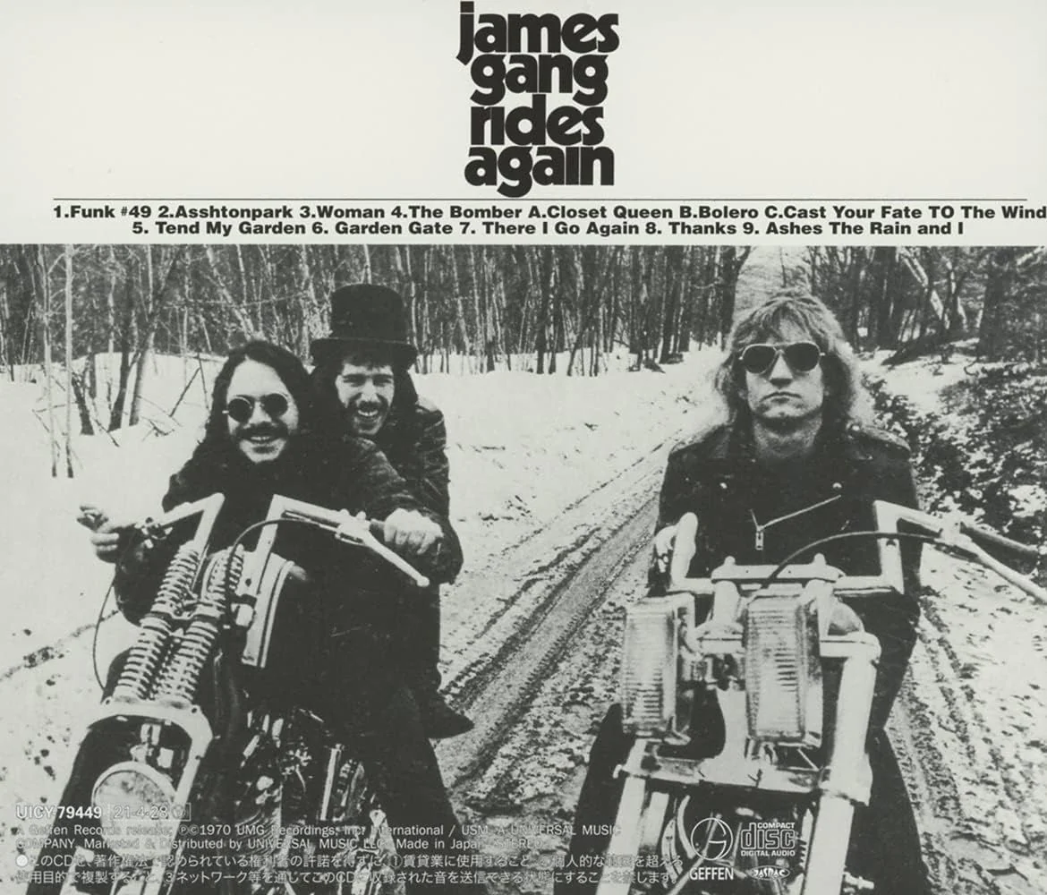 James Gang - Rides Again (2021 Jap. reissue) - CD - New - Image 2