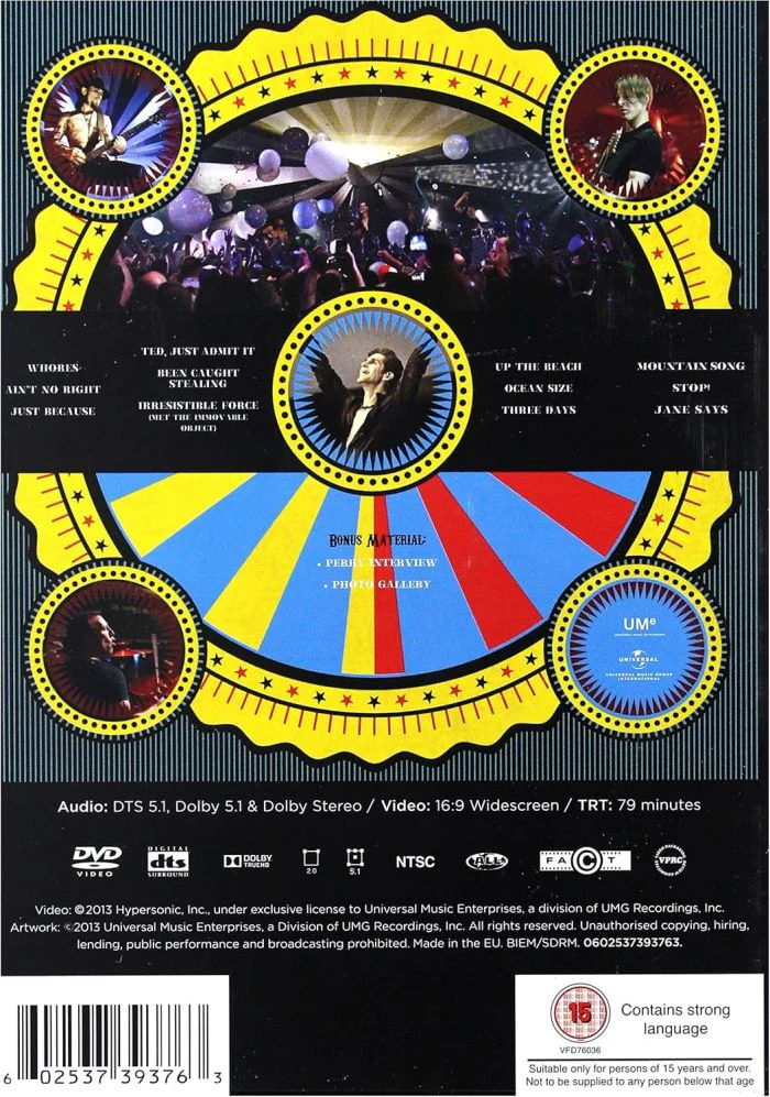 Jane's Addiction - Live In NYC (R0) - DVD - Music - Image 2