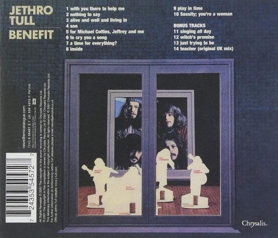 Jethro Tull - Benefit (rem. w. 4 bonus tracks) - CD - New - Image 2