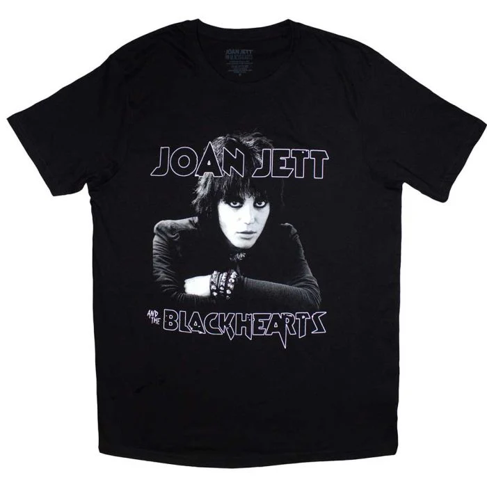 Jett, Joan - Photo Black Shirt - 100% Official Merchandise