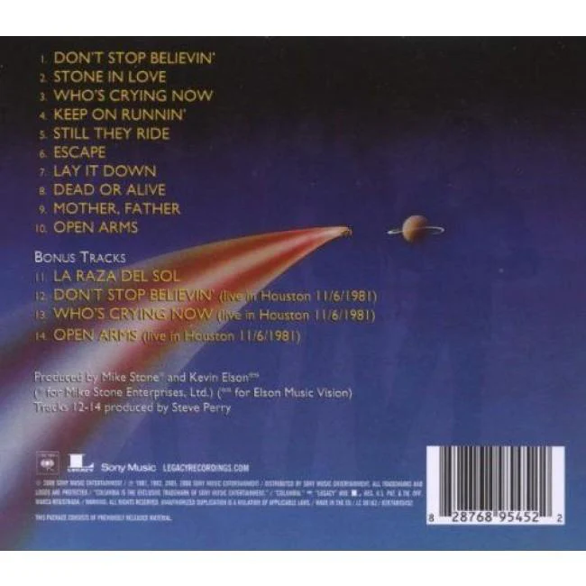 Journey - Escape (2006 reissue w. 4 bonus tracks) - CD - New - Image 2