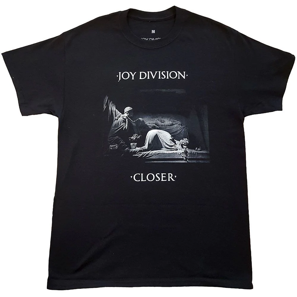 Joy Division - Closer Black Shirt - 100% Official Merchandise