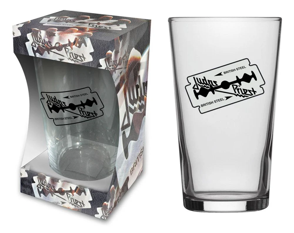 Judas Priest - Beer Glass - Pint - British Steel