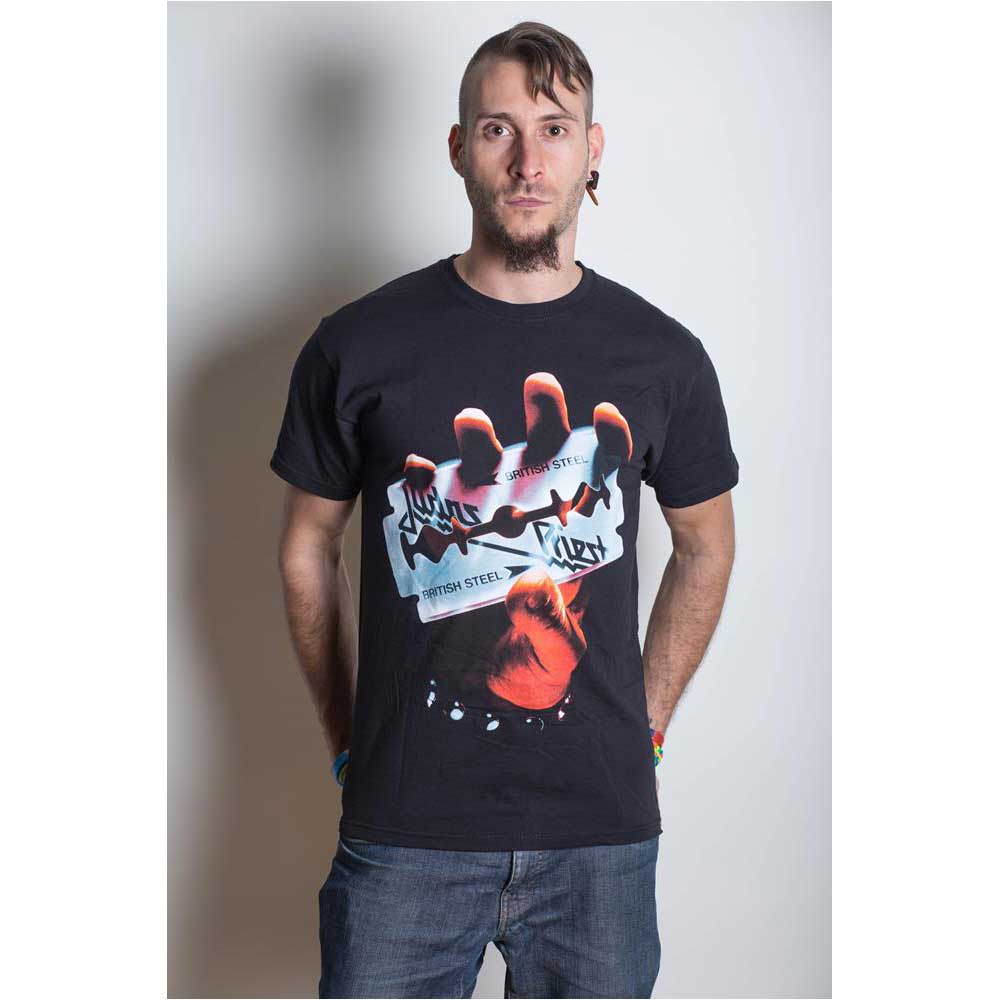 Judas Priest - British Steel Black Shirt - 100% Official Merchandise