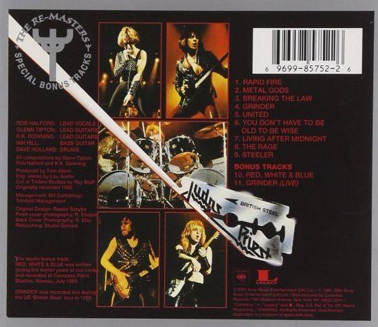 Judas Priest - British Steel - CD - New - Image 2