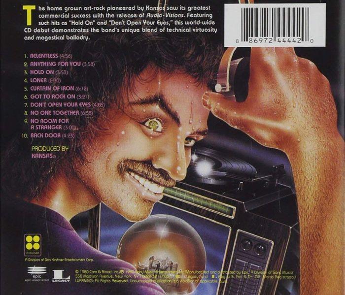 Kansas - Audio-Visions - CD - New - Image 2