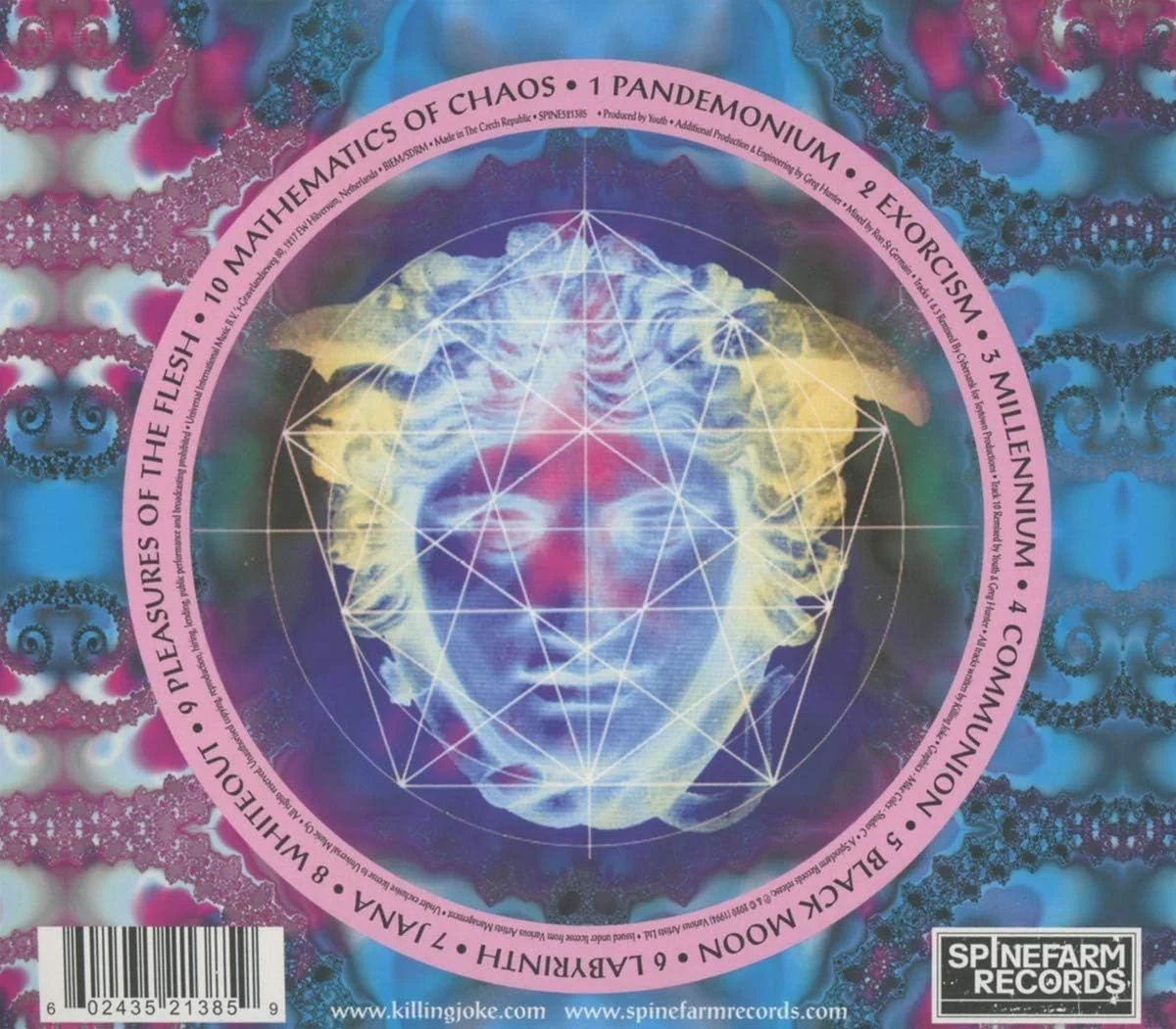 Killing Joke - Pandemonium (2020 reissue with slipcase) - CD - New - Image 2