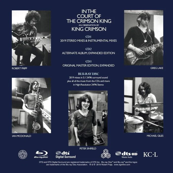 King Crimson - In The Court Of The Crimson King (2019 50th Anniversary Deluxe Ed. 3CD/Blu-Ray Box Set reissue) - CD - New - Image 2
