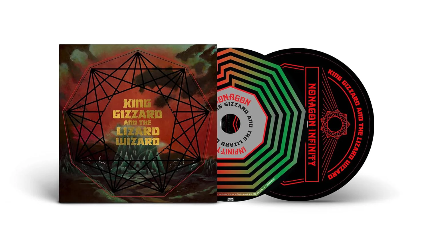 King Gizzard And The Lizard Wizard - Nonagon Infinity (2023 Deluxe Ed. 2CD reissue) - CD - New