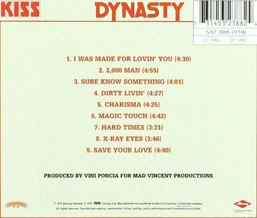 Kiss - Dynasty - CD - New - Image 2