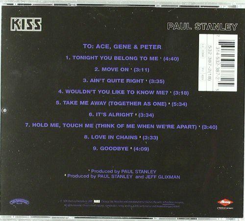 Kiss - Paul Stanley - CD - New - Image 2