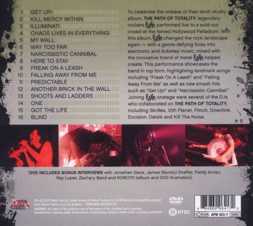 Korn - Live At The Hollywood Palladium (CD/DVD) (R1) - CD - New - Image 2