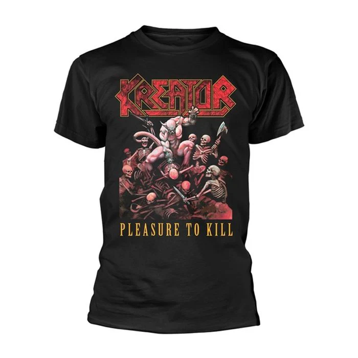 Kreator - Pleasure To Kill Black Shirt - 100% Official Merchandise