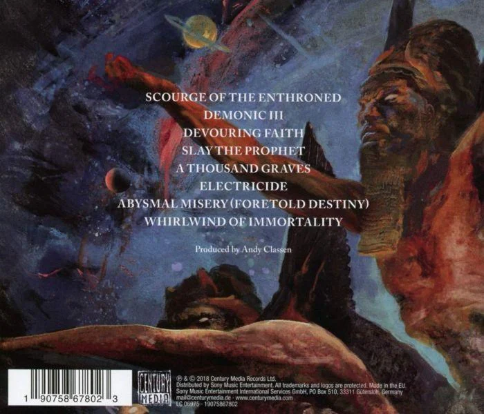 Krisiun - Scourge Of The Enthroned - CD - New - Image 2