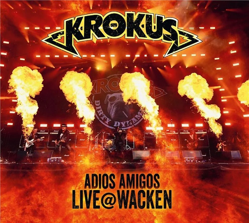 Krokus - Adios Amigos Live @ Wacken (CD/DVD) (R0) - CD - New