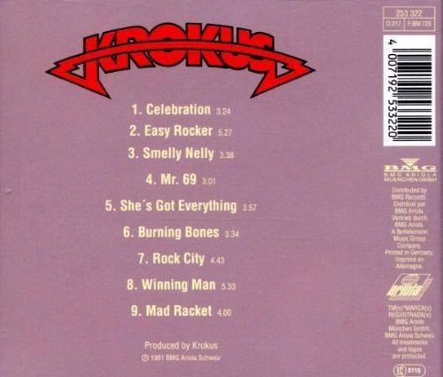 Krokus - Hardware - CD - New - Image 2
