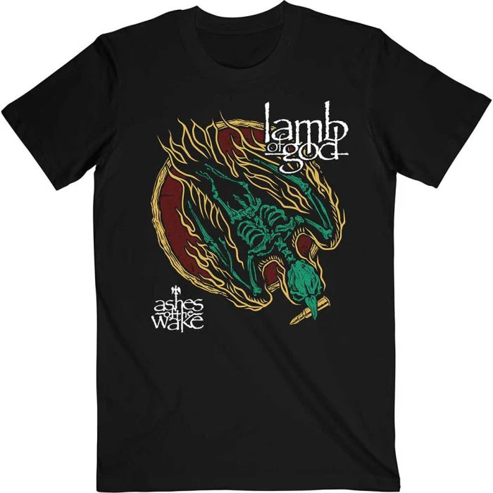 Lamb Of God - Ashes Of The Wake Black Shirt - 100% Official Merchandise