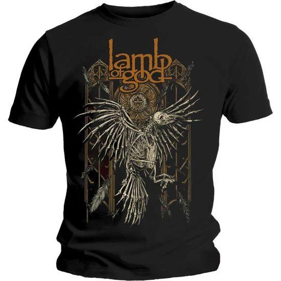 Lamb Of God - Crow Black Shirt - 100% Official Merchandise