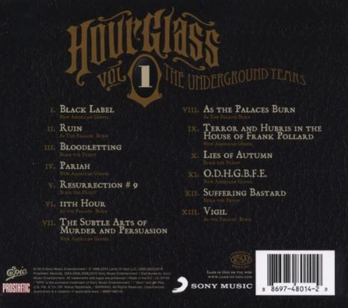 Lamb Of God - Hourglass Vol. 1: The Underground Years - CD - New - Image 2