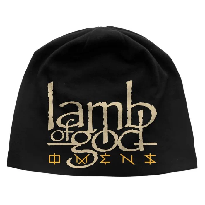 Lamb Of God - Light Cotton Beanie - Printed - Omens