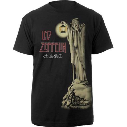 Led Zeppelin - Hermit Black Shirt - 100% Official Merchandise