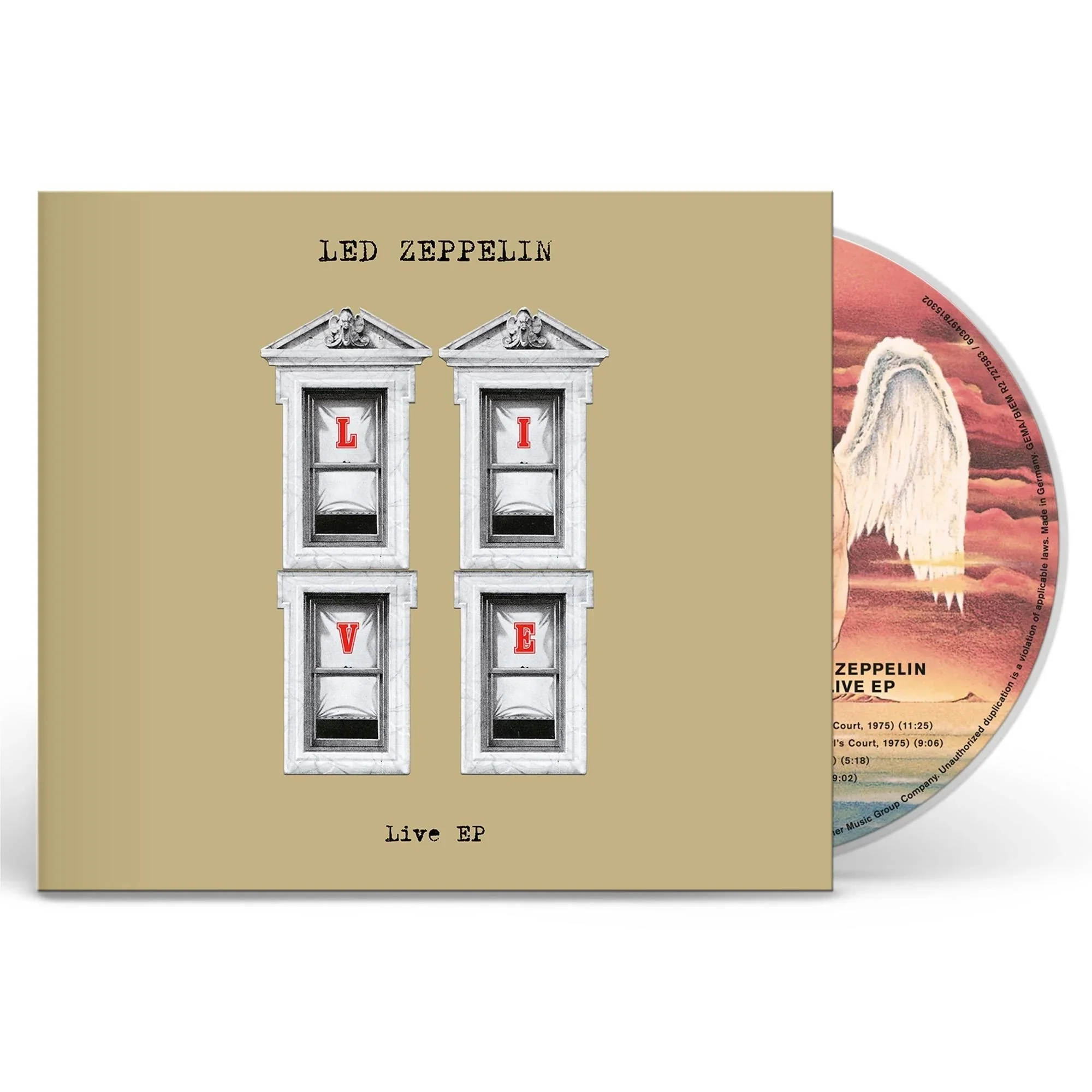 Led Zeppelin - Live EP - CD - New